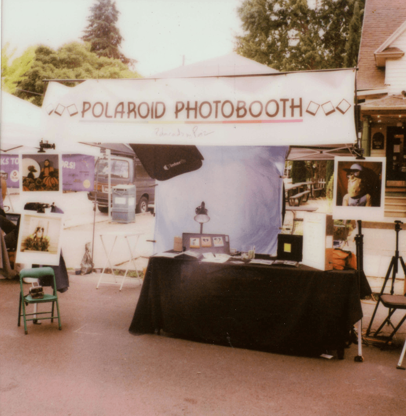 polaroid photo booth located in portland